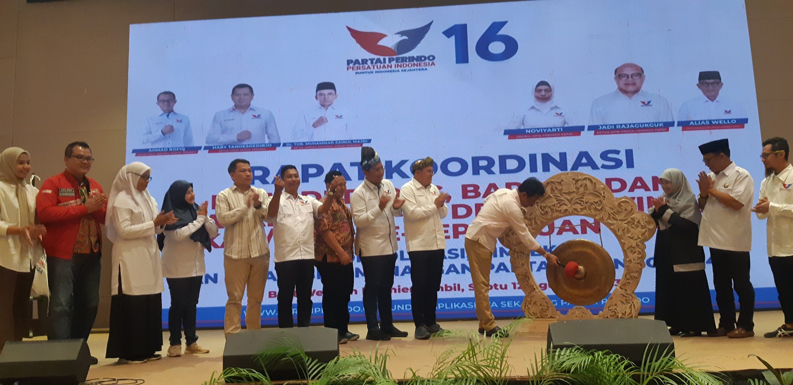 Targetkan Tiap Dapil Satu Kursi Perindo Kepri Atur Strategi Pemenangan